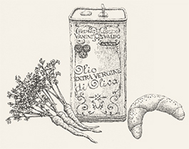 Pečivo, zelenina a doplňky